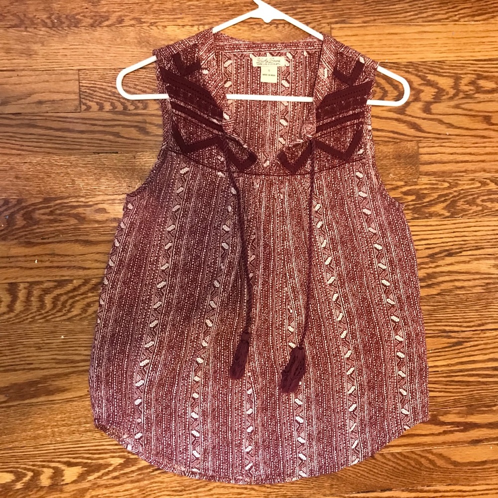 Lucky Brand Sleeveless Top NWOT